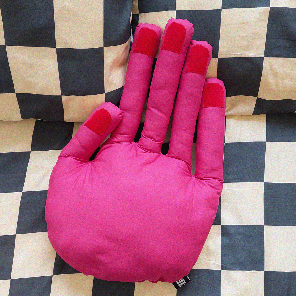 Hand-shaped Cushion